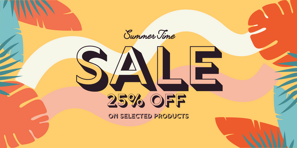 25% off Summer Sale